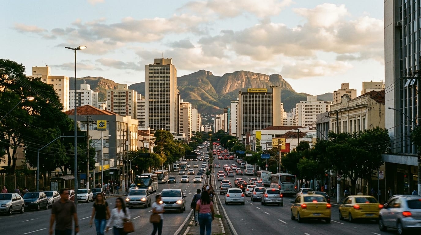 Panorama urbano de Belo Horizonte
